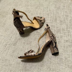 Vince Camuto Snakeskin Heels